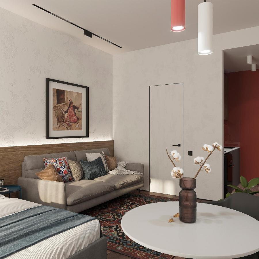 Blueloft 47 L Studio With Balcony Tasjkent Eksteriør bilde