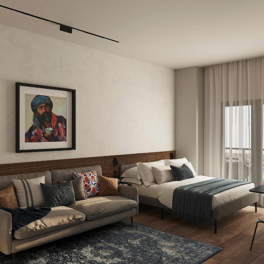 Blueloft 47 L Studio With Balcony Tasjkent Eksteriør bilde